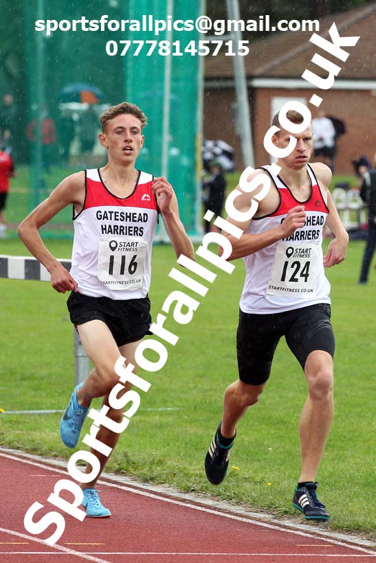 800 metres 60, NECAA Open Meeting, Morpeth, Sunday, March 23rd. David T. Hewitson/Sports for All Pics